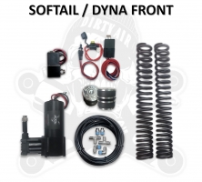 DIRTY AIR Front Air Ride Kit - SOFTAIL DYNA
